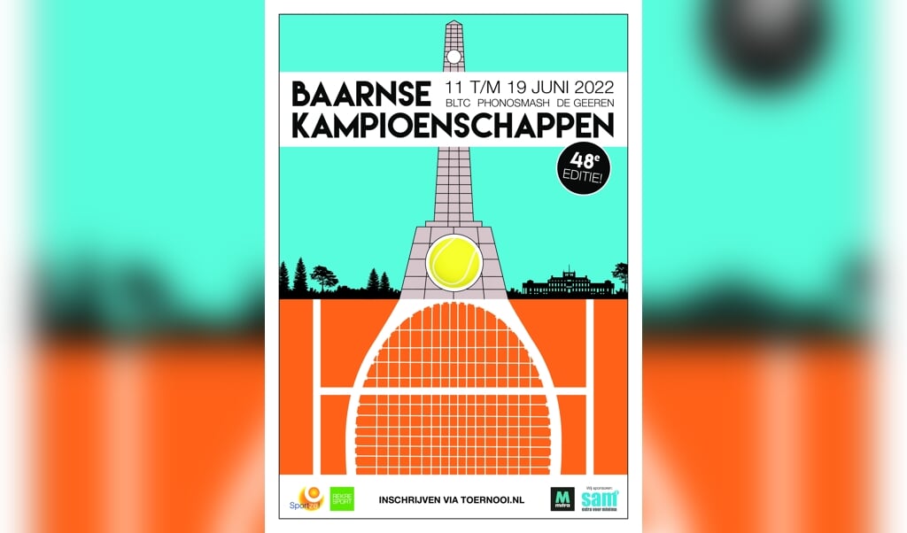 De Baarnse tenniskampioenschappen worden na twee jaar weer gehouden.
