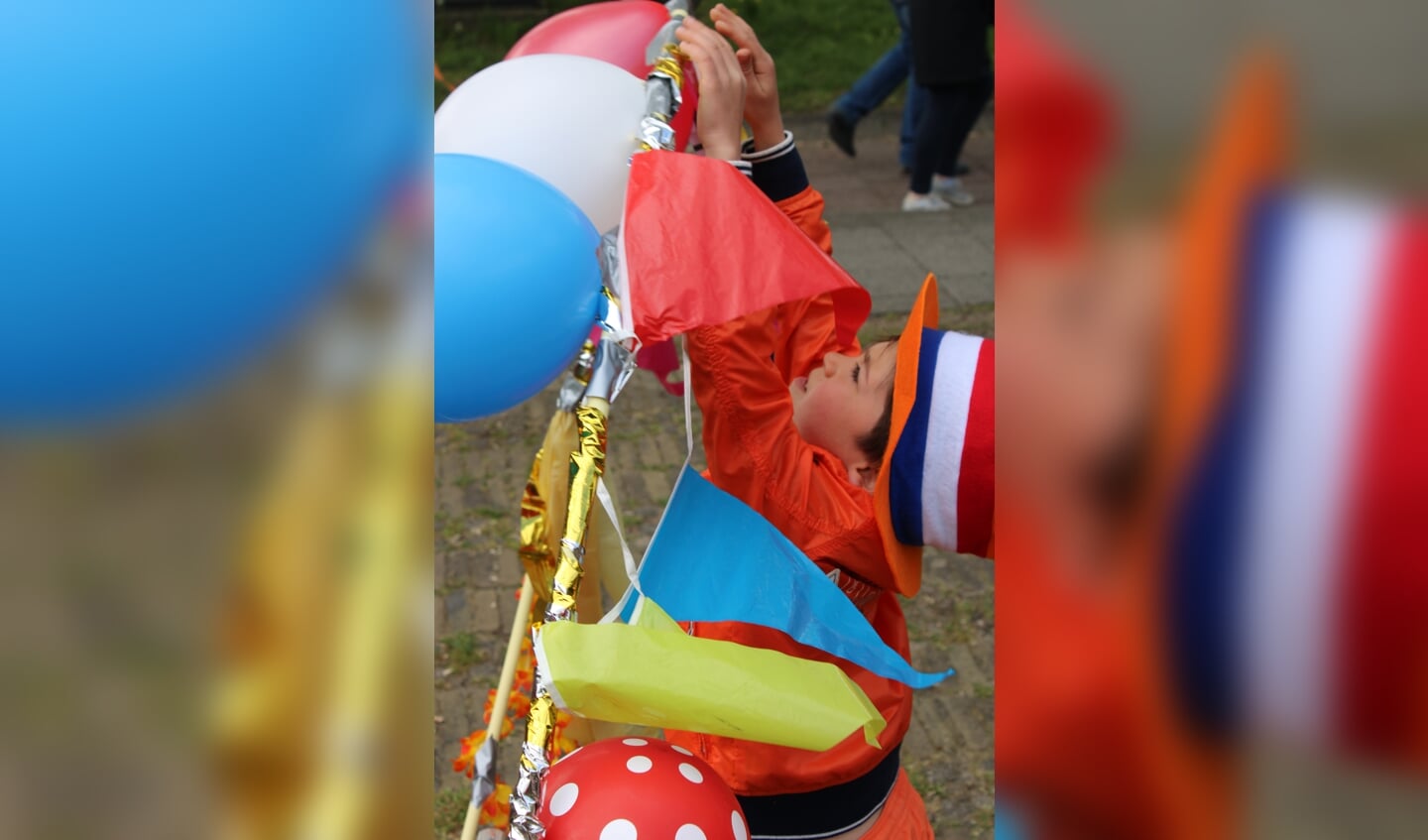 onverstoorbaar druk met versieren van fiets