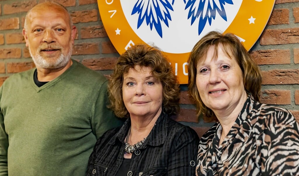 Van links naar rechts: Cees van Holland, Anja van Druten en Vera Eijkhout. 