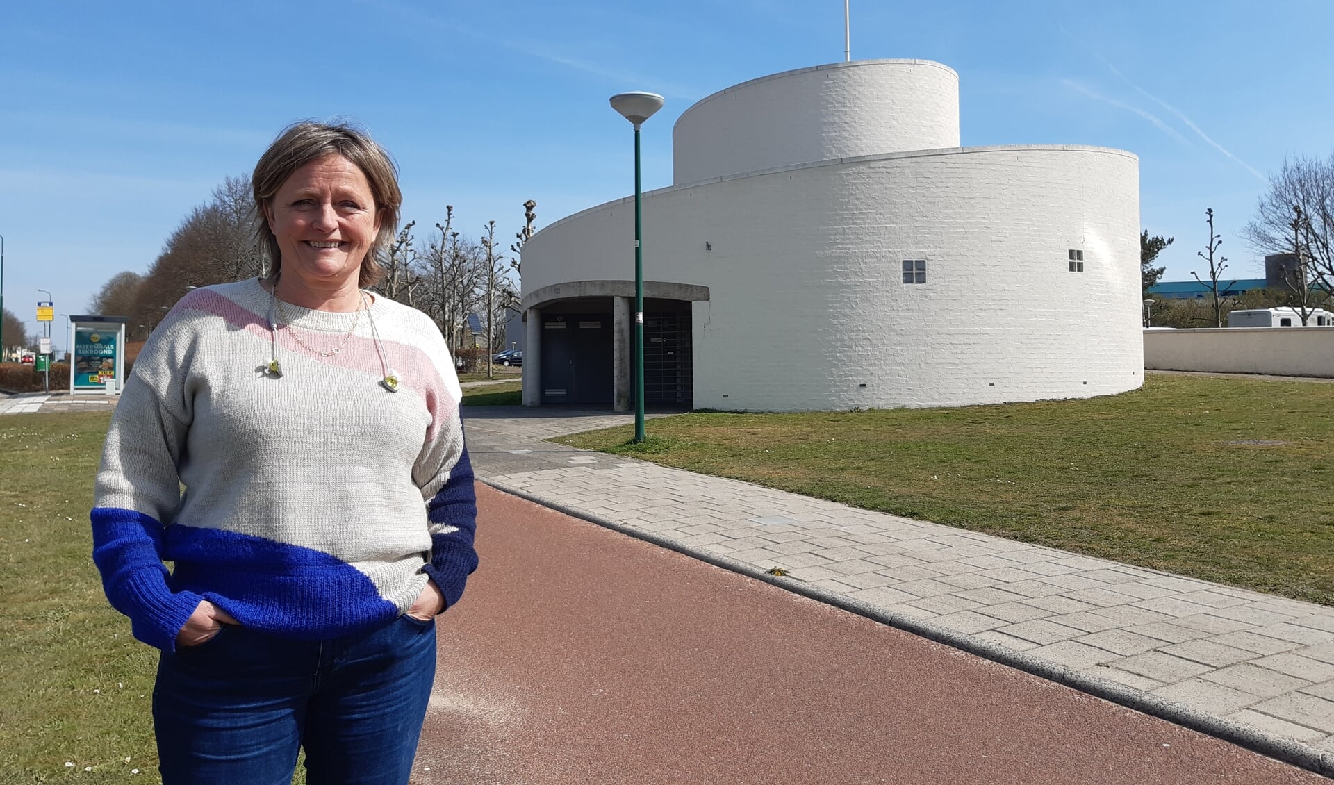 Nynke van Vliet heeft een ontwerpstudio in het Slakkenhuis aan de Dalweg, pal tegenover het gemeentehuis.