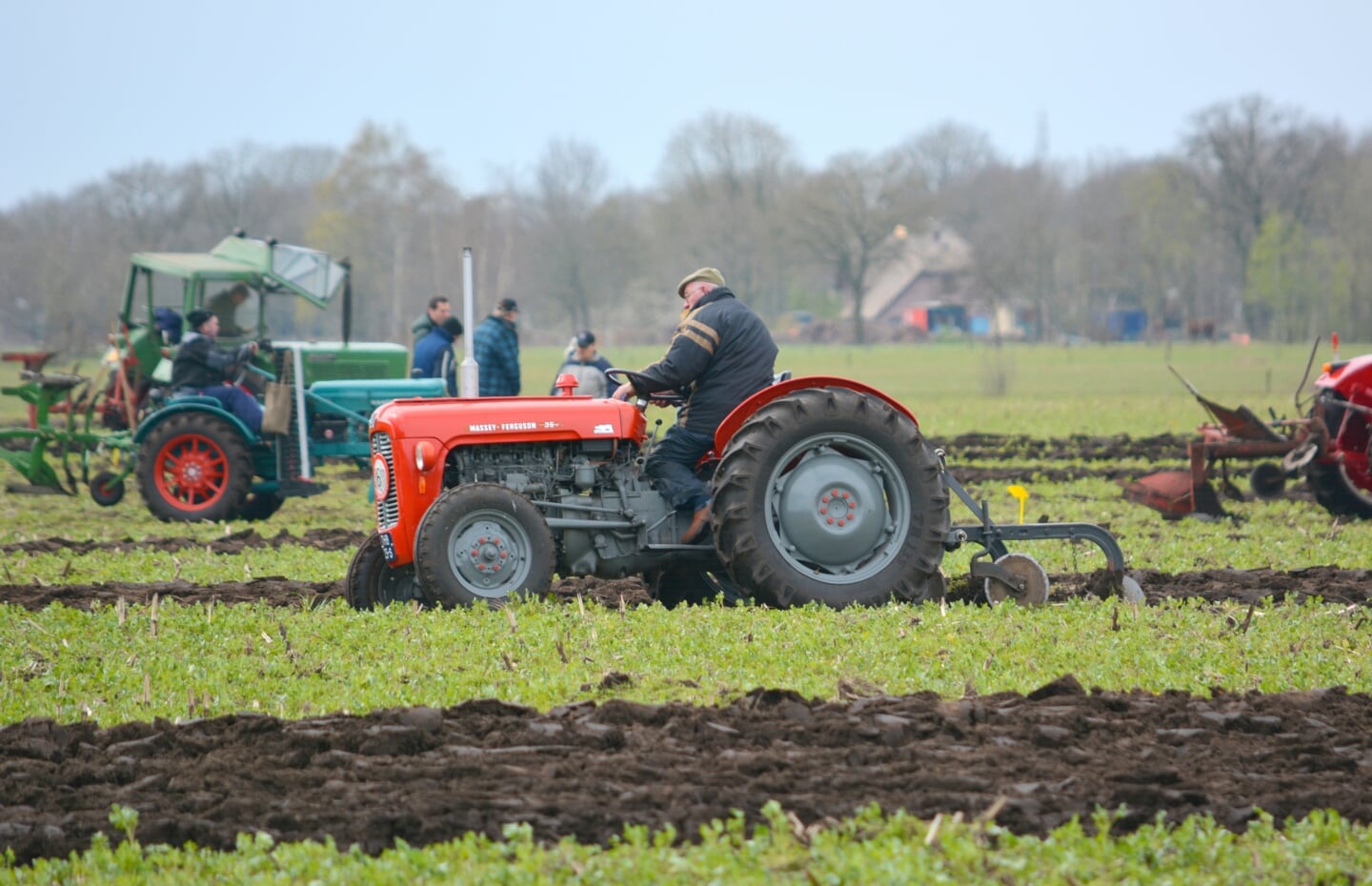 De ploegwedstrijd van de 16 km-club Kootwijkerbroek.