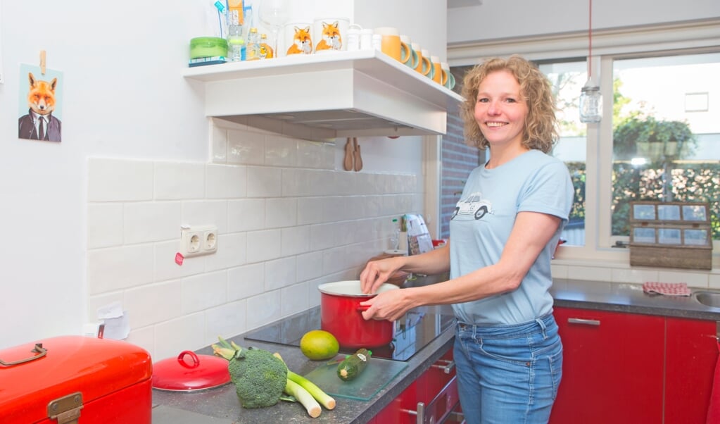 Marienke Vos uit Barneveld is vaak in haar keuken te vinden.