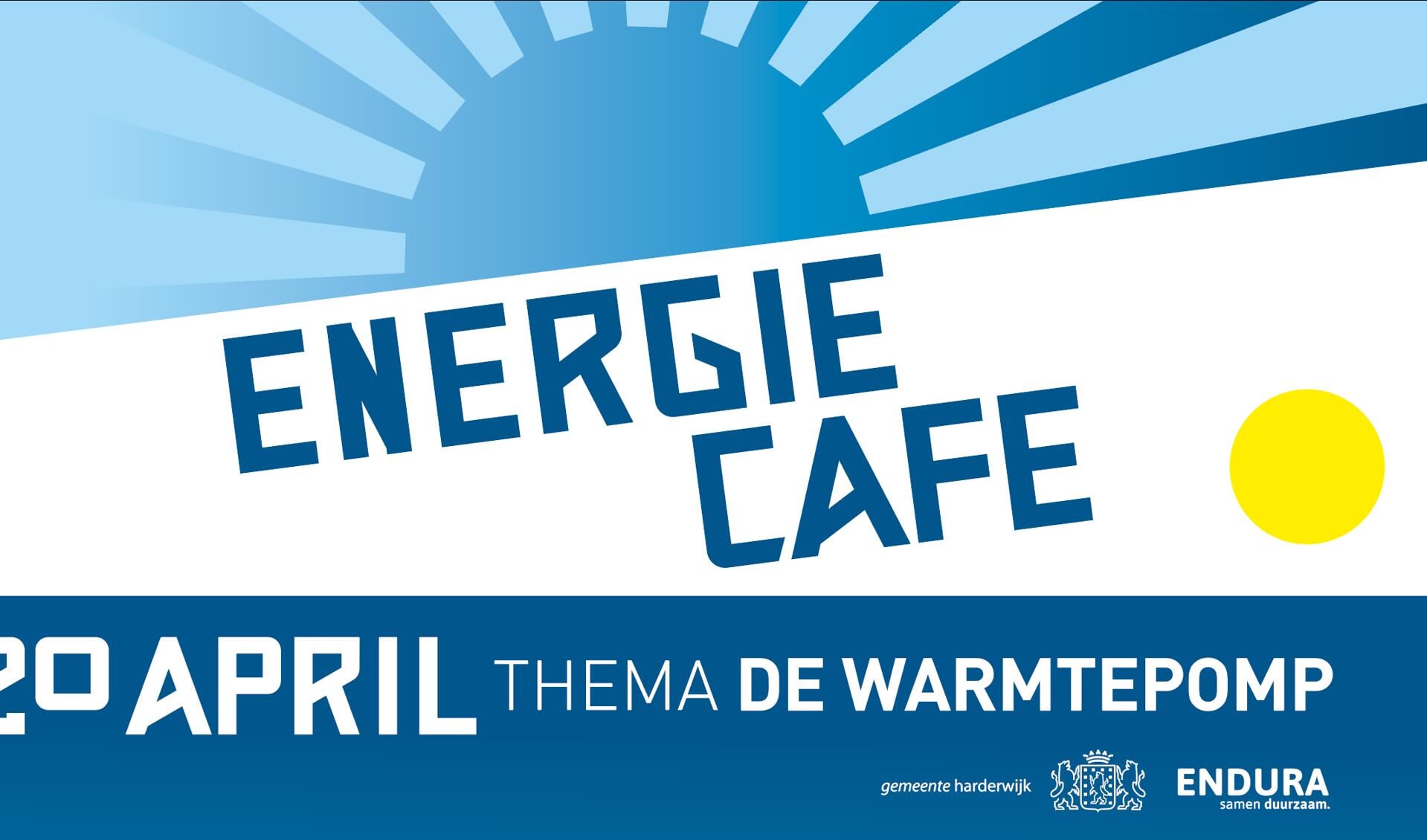 Aankondiging Endura EnergieCafé over de warmtepomp op 20 april 2022 Harderwijk