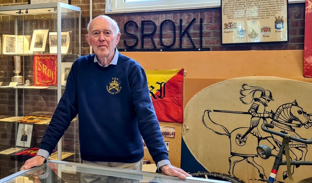 Veteraan en militair in hart en nieren Cees Moonen blijft actief in het historisch museum zolang hij kan!