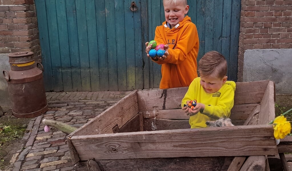Kinderen mogen tweede paasdag eieren zoeken bij museumboerderij de Mariahoeve