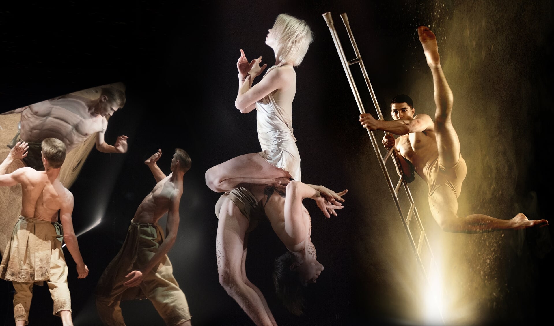 Recirquel Company brengt in 'My Land' een combinatie van moderne dans en circus. 
