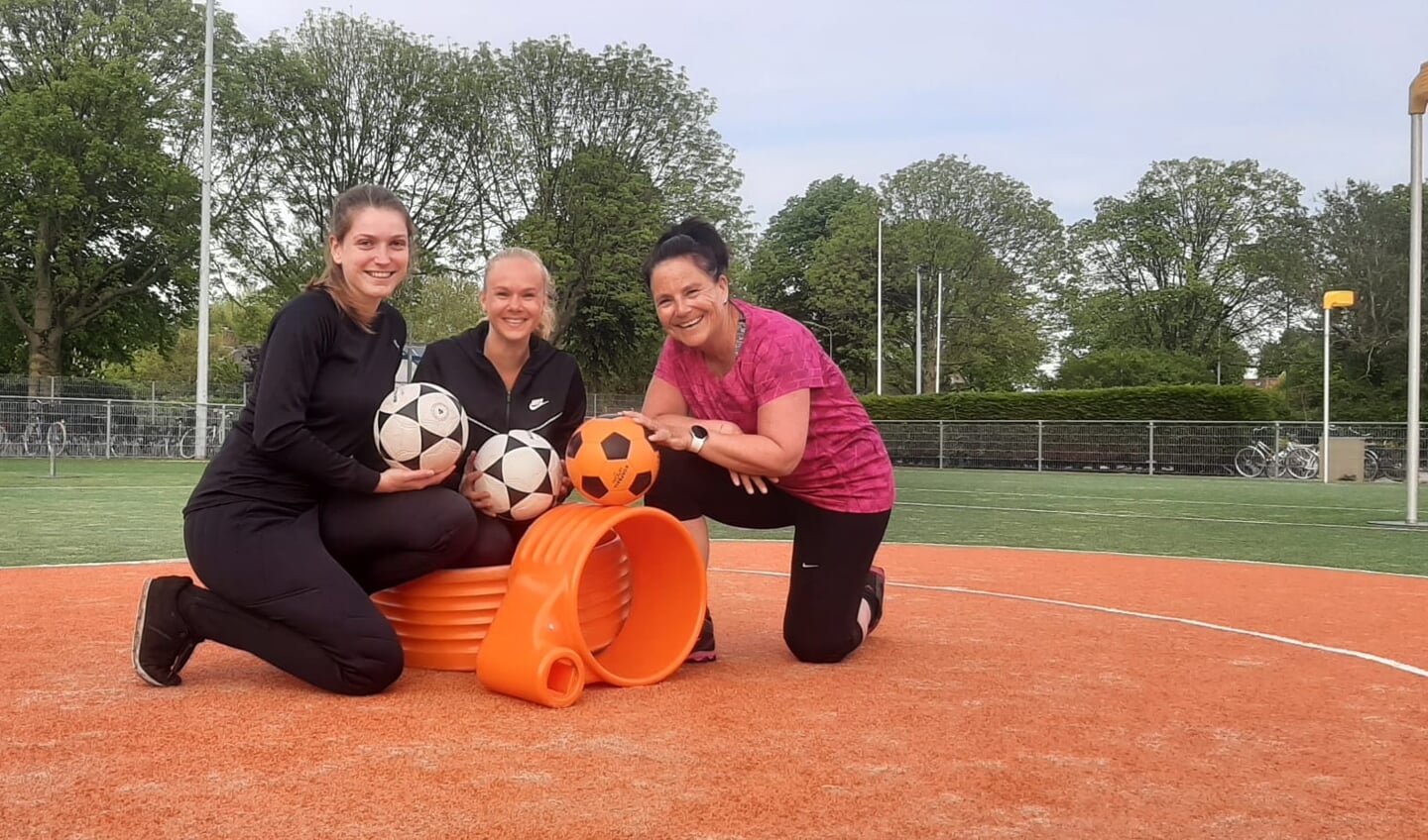 Enthousiaste vrijwilligers voor het G-korfbal