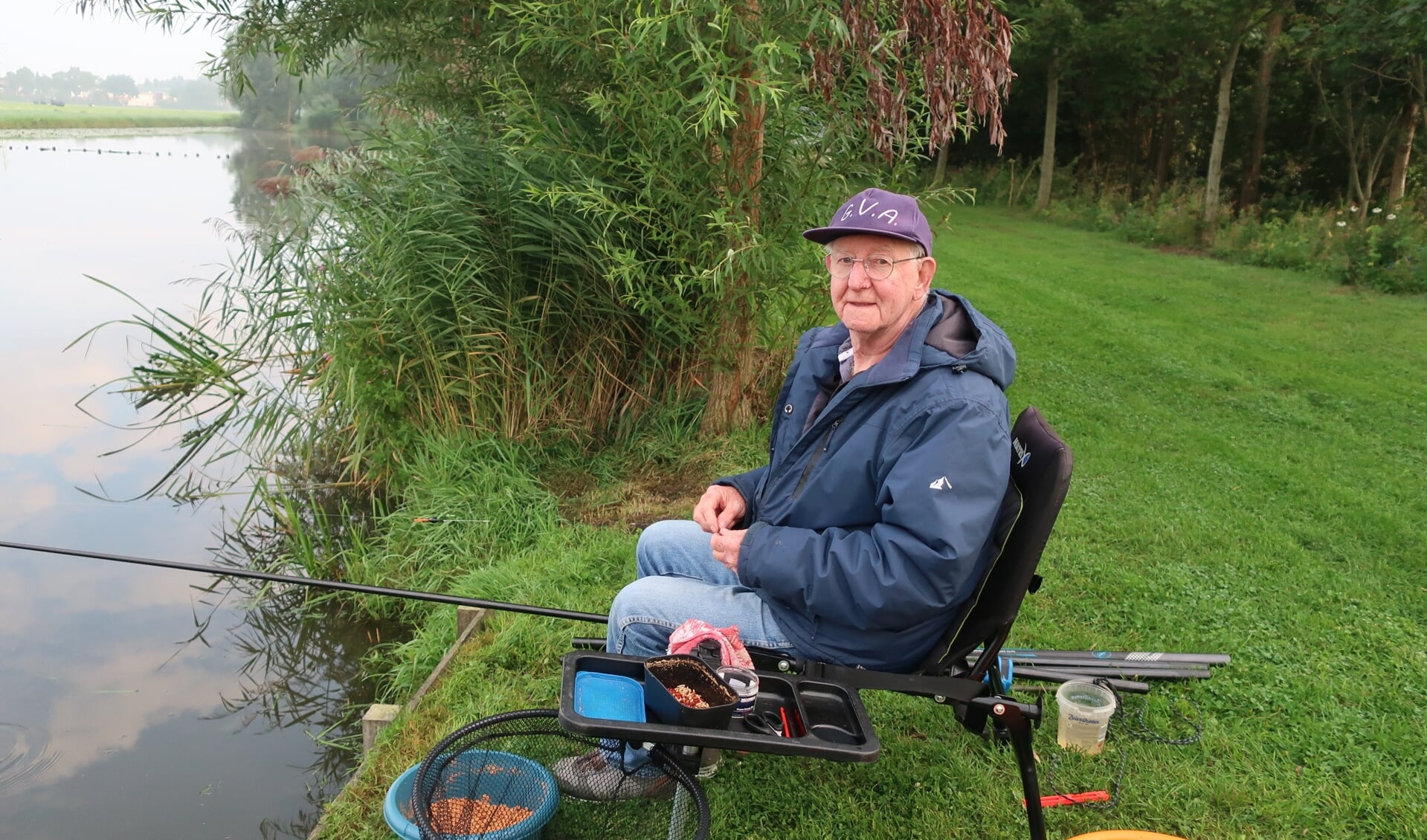 Dirk v. Rijzewijk zaterdagwal gewonnen met 3200 gram