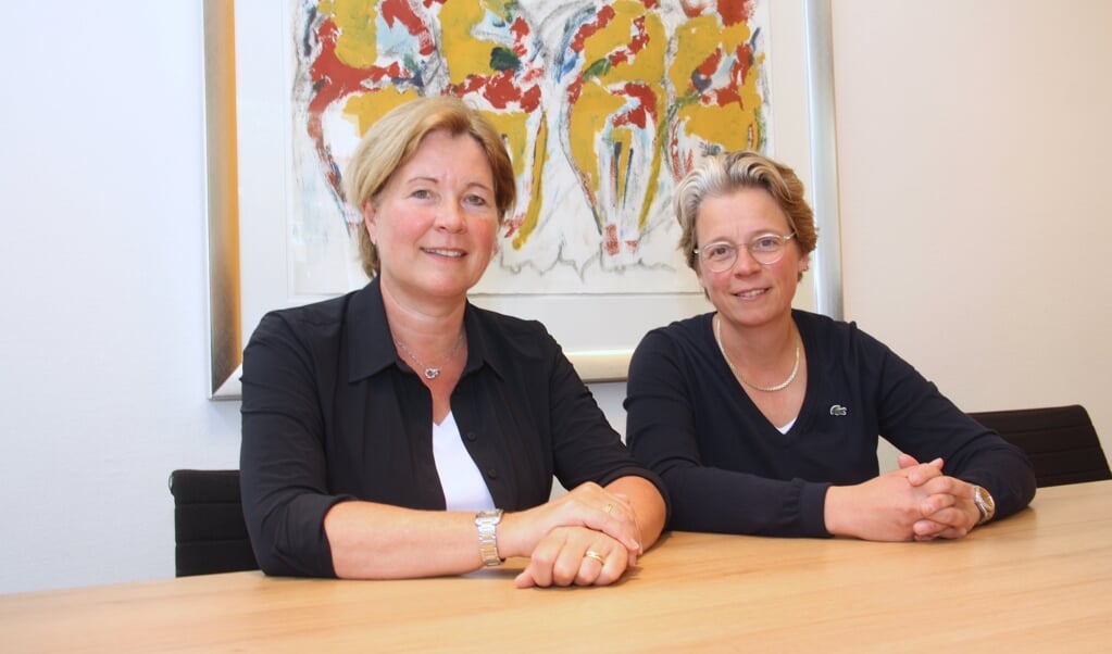 Hetty Telman en Anouk van Leeuwen waren al collega's voor ze hun eigen kantoor startten.
