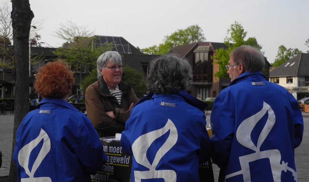Amnesty geeft uitleg over de actie