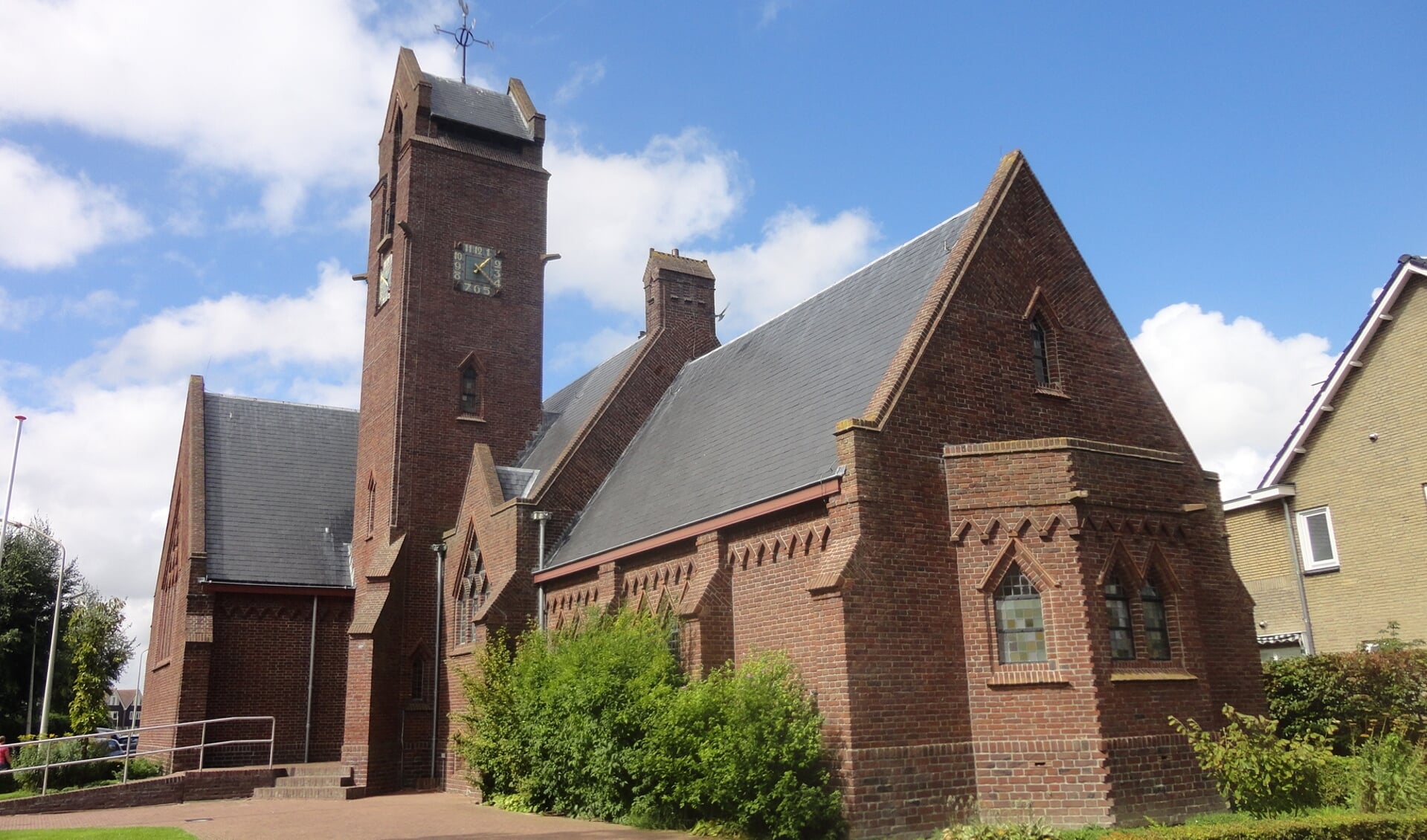 lokatie aktiviteit, protestanse kerk Halfweg.