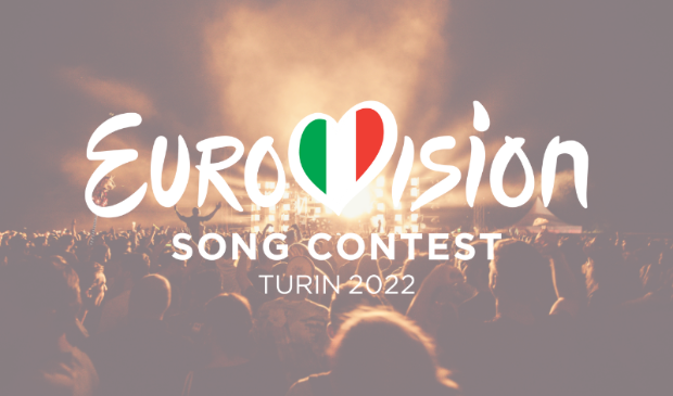 Het logo van het Eurovisie Songfestival 2022