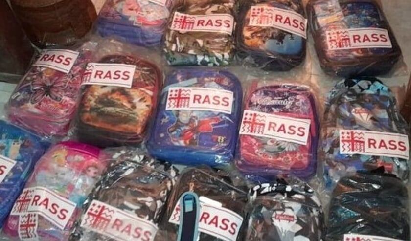Schoolpakketten geregeld door de RAS-stichting.