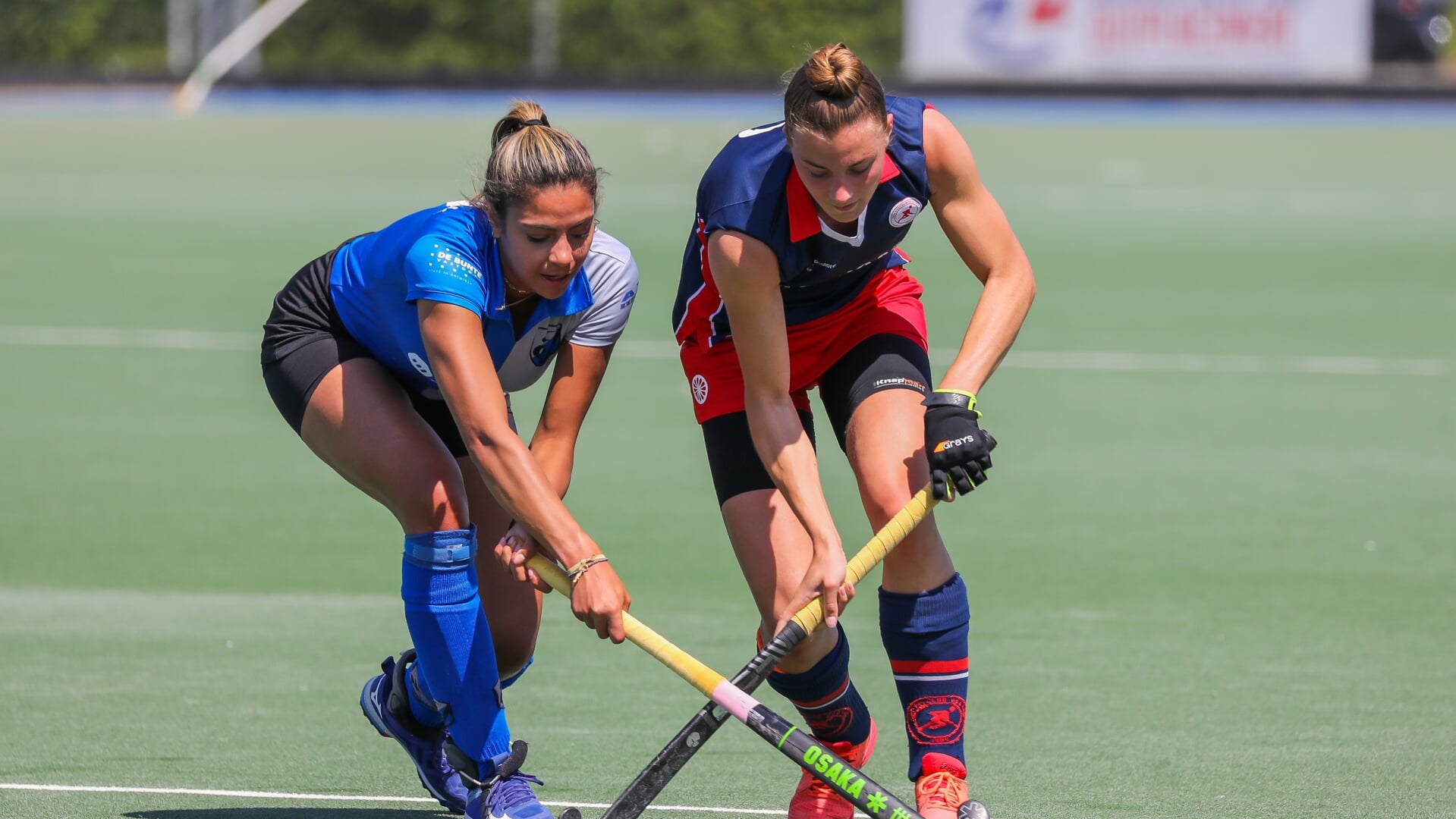 Allisha de Bock redde de eer voor MHC Ede vrouwen