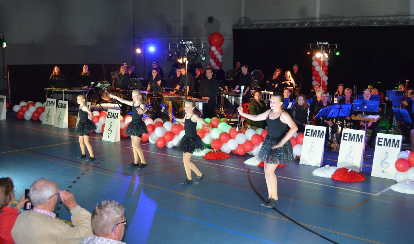 Muziekvereniging E.M.M. Leersum tijdens de muzikale avond.