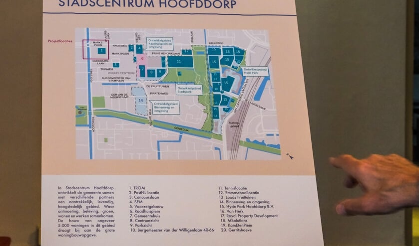 Er zijn grote plannen voor Hoofddorp centrum.