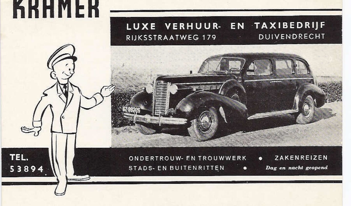 De taxi's waren best groot vroeger, maar niet voor iedereen....