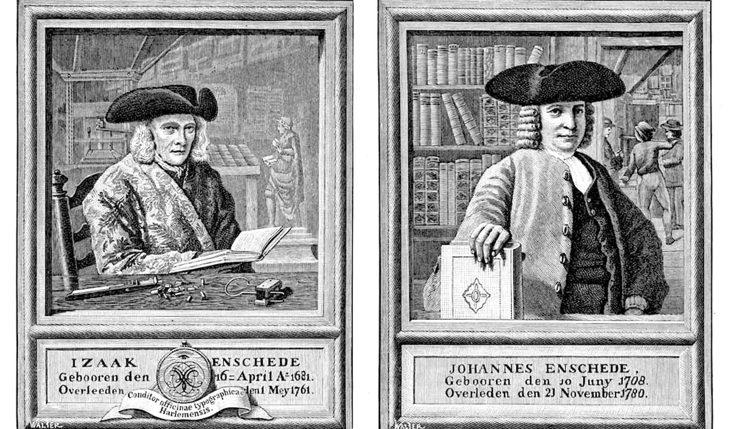 Izaak en Johannes Enschede.