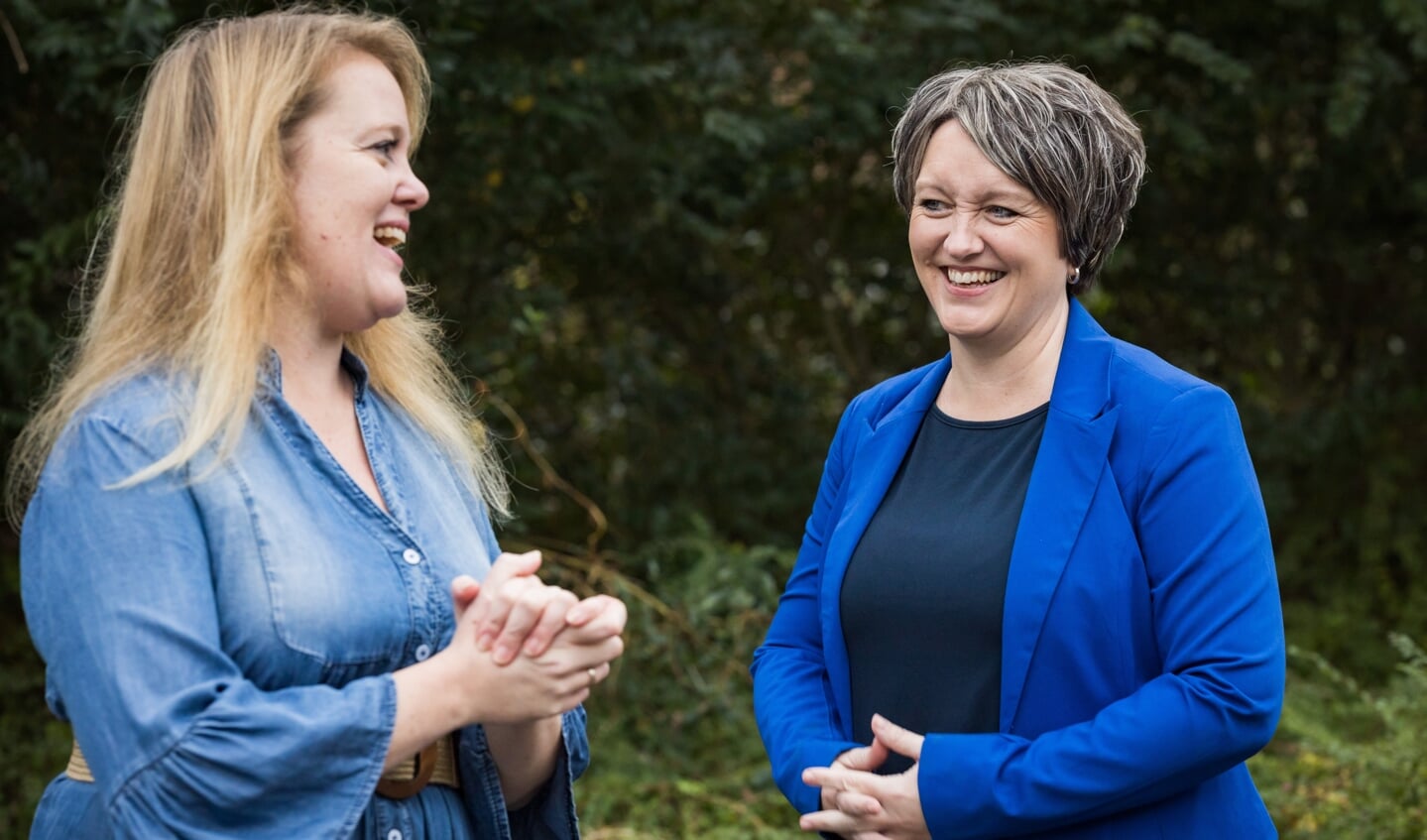 Jennifer Elskamp en Paulien van Triest.