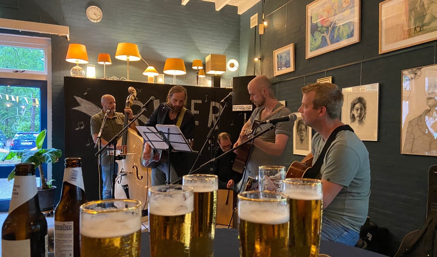 De band Riverstone was super gezellig.