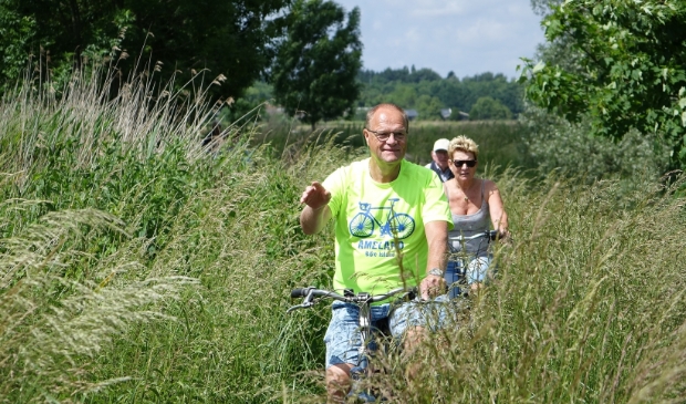 Fietsen door de mooie natuur en ook nog een goed doel steunen.