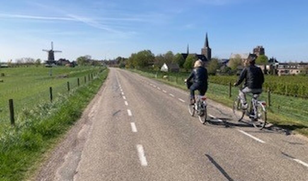 Veilig fietsen op de Rijndijk-Lekdijk