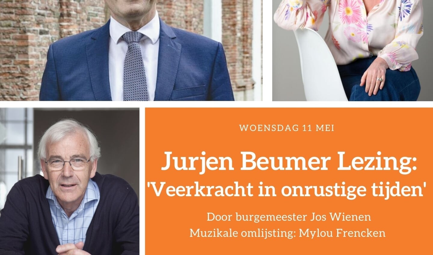 burgemeester Jos Wienen, Mylou Frencken geven invulling aan de eerste Jurjen Beumerlezing