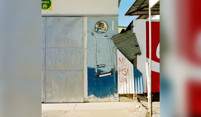 Typical Surinamese murals dominate the cityscape of Paramaribo.