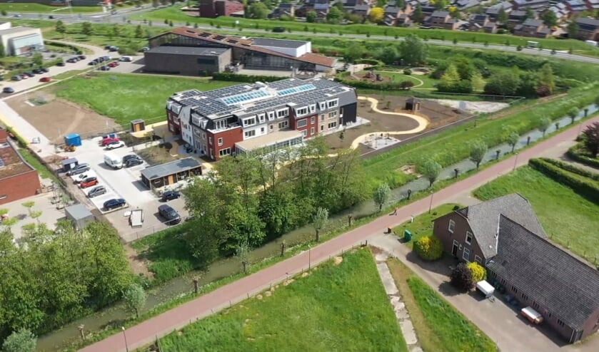 Het Vertrouwde Dorp, gezien vanuit de lucht