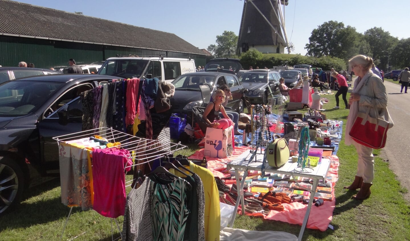 Drukte bij vorige kofferbakverkoop