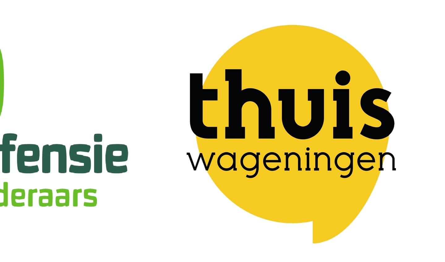De logo's van Milieudefensie en Thuis Wageningen