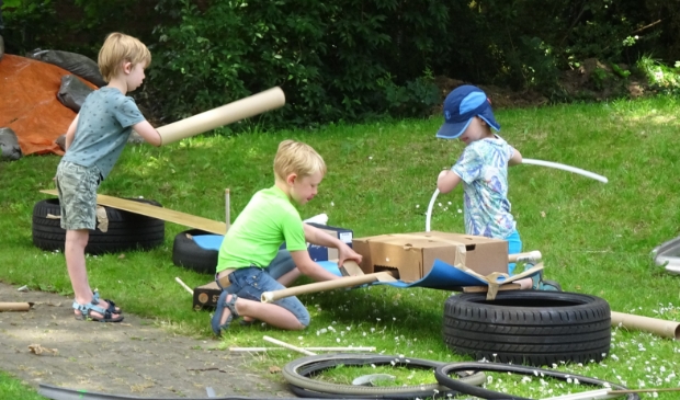 Lekker bouwen tijdens SpelenmaaR in Tuindorp