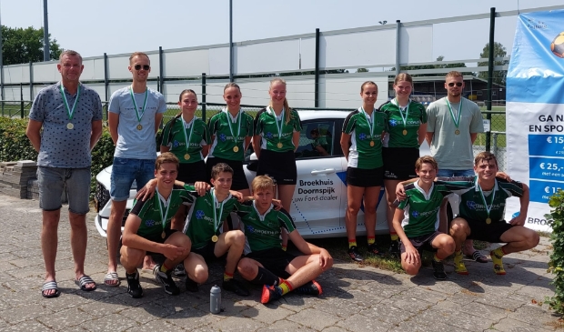 <p>De B1 van Korfbalvereniging Elburg.</p>