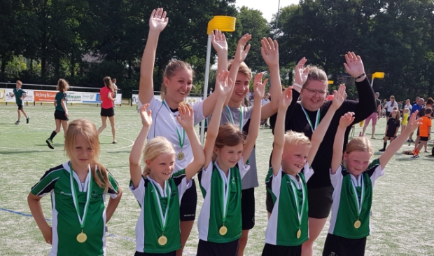<p>De kampioenen.</p>