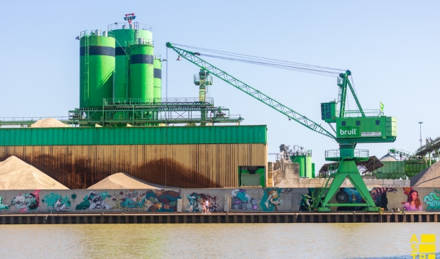 De haven van Wageningen is bij Aan Hogerwal het perfecte decor