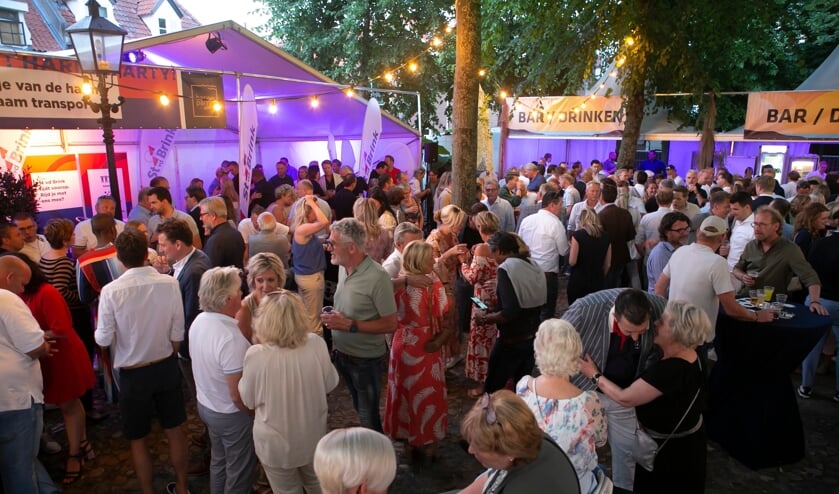 Er waren 700 bezoekers op de Vischmarkt.