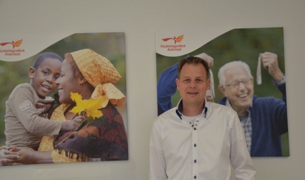 Teamleider Peter Reimink is gegrepen door VluchtelingenWerk.