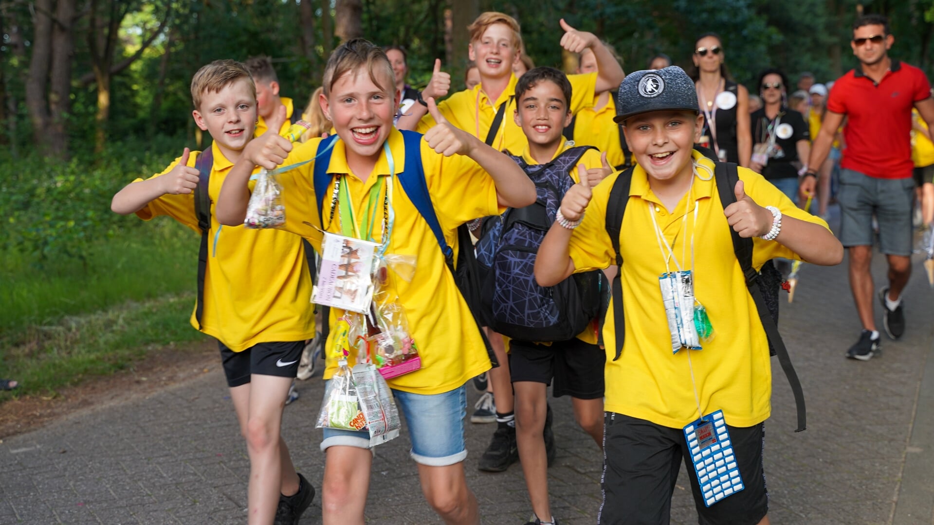 Afbeelding van een eerdere editie van de Avondvierdaagse in 2022.