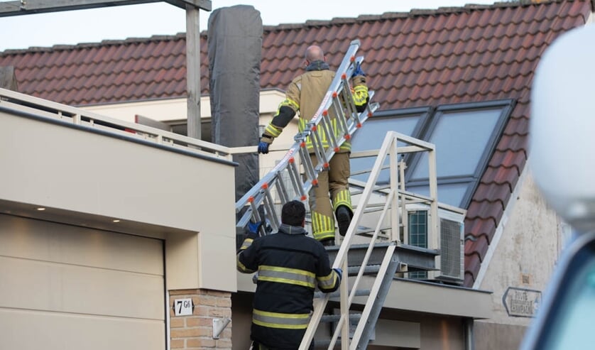 Buurman voorkwam woningbrand in Baarn.

