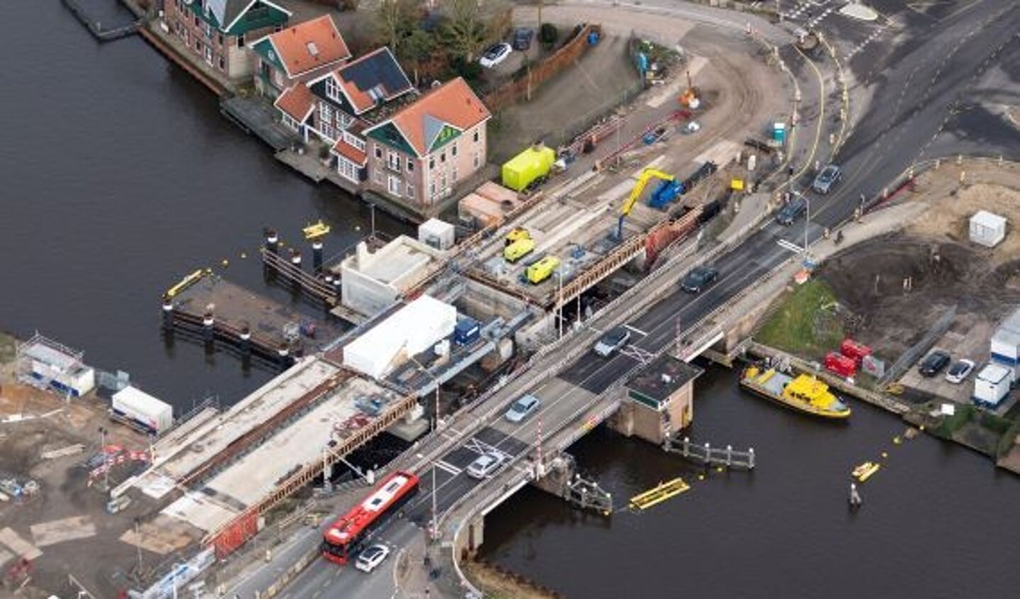 Werkzaamheden brug Ouderkerk