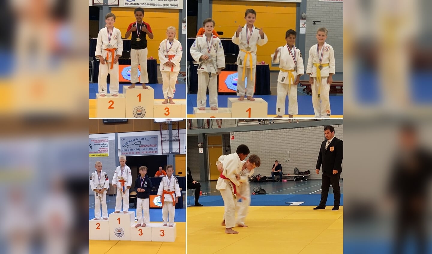 De Judoka's van Judoschool Ichido