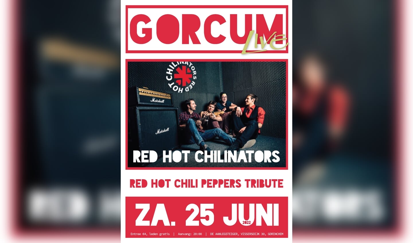 Gorcum Live presents: Red Hot Cilinators