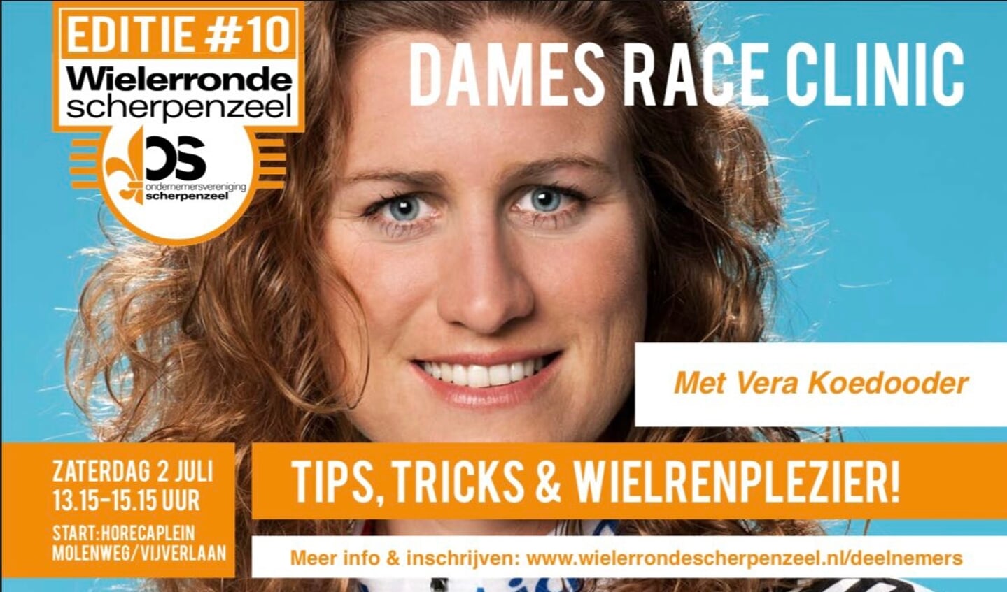 Deelname aan de clinic is gratis.