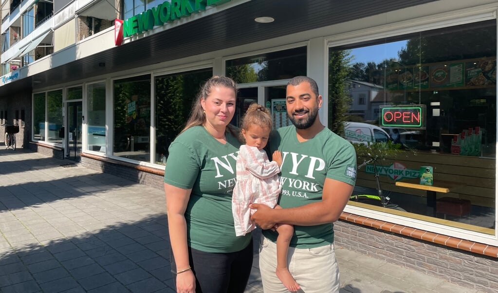 Anne en Arjen Swart runnen al vier jaar de New York Pizza in Nijkerk.