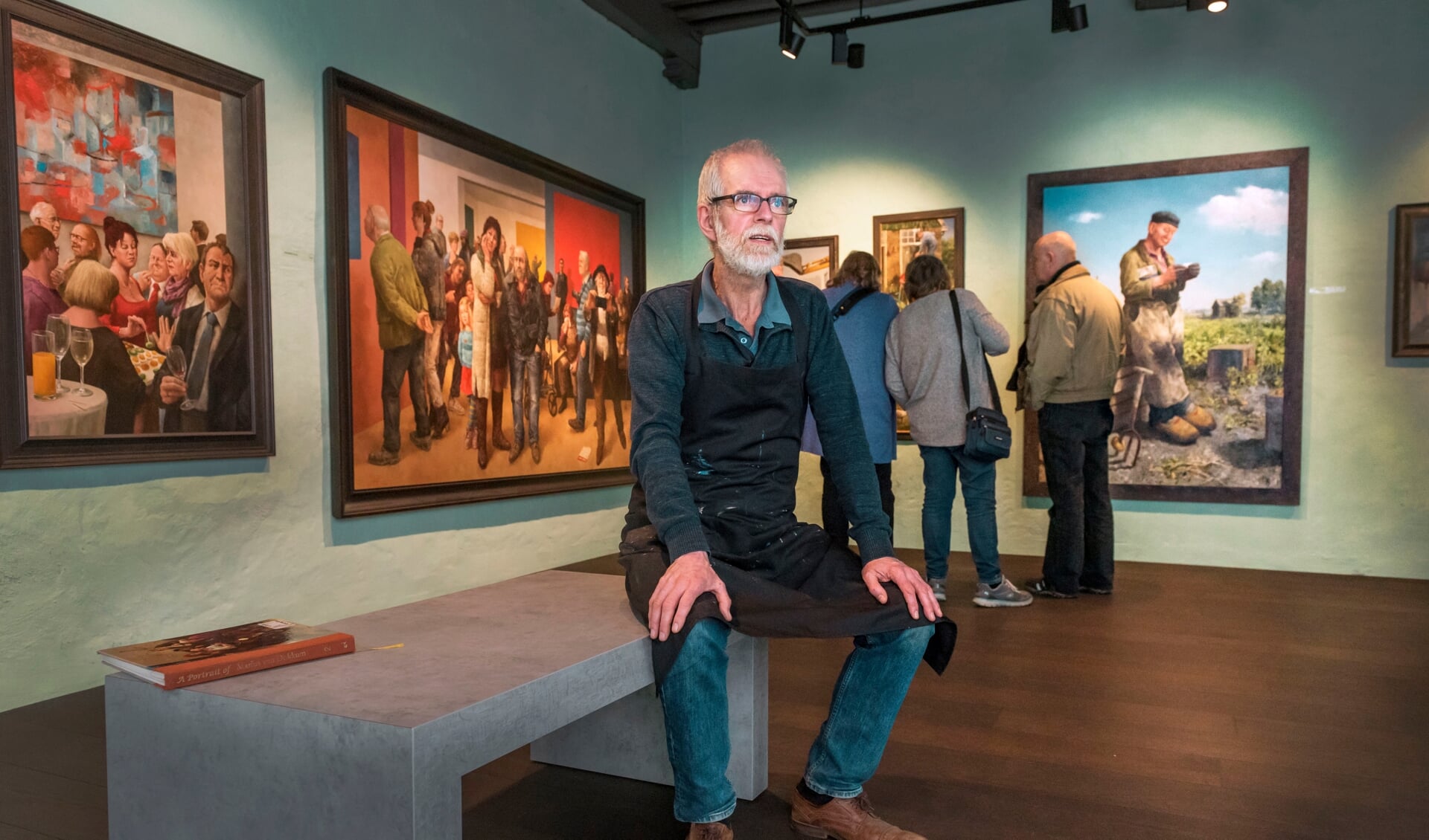 Marius viel voor de stad Harderwijk en ging samen met het Stadsmuseum op zoek naar een locatie waar zijn werk permanent getoond kon worden. Dit werd het Marius van Dokkum Museum.