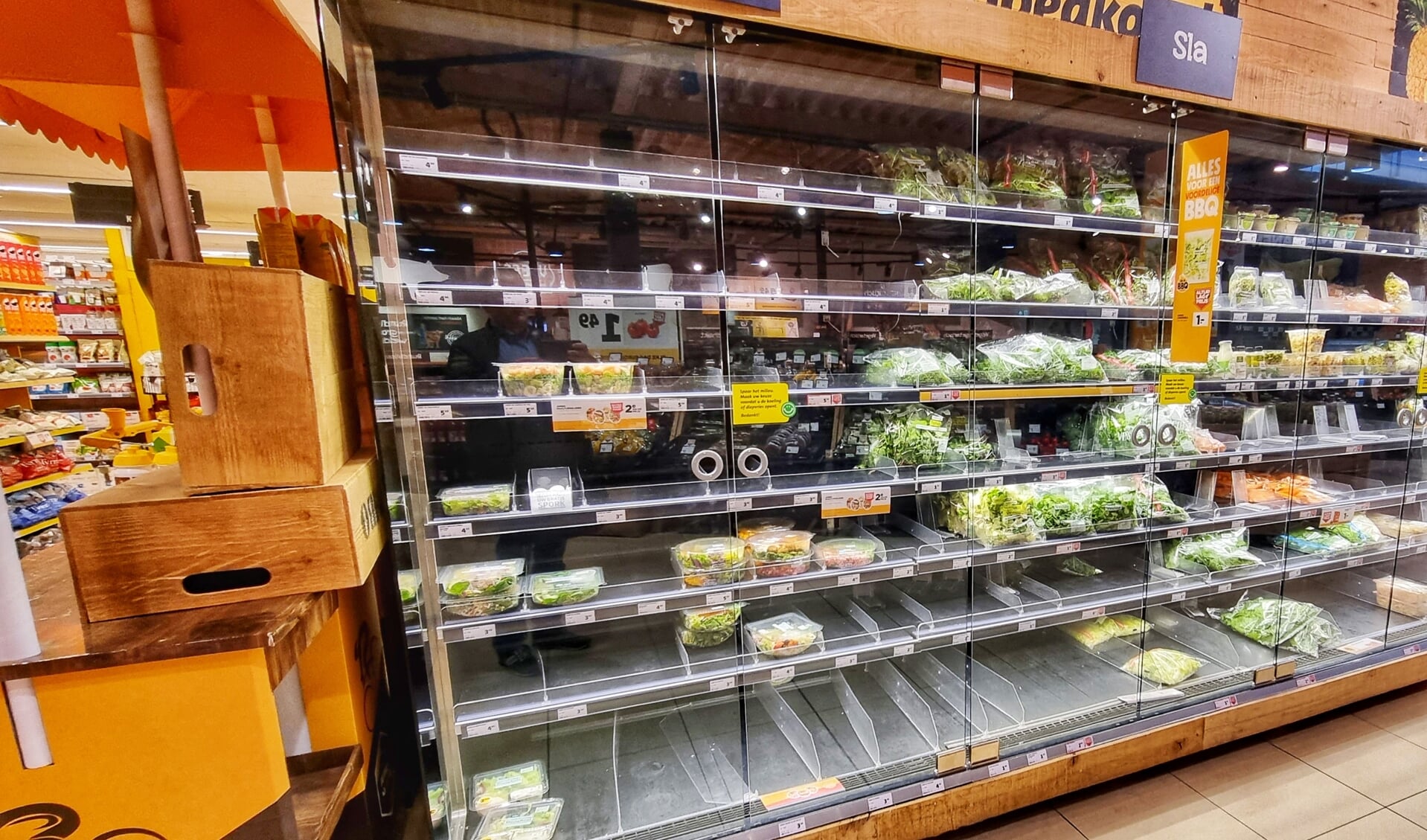 bevestigen Accor Aktentas Boerenprotesten leiden tot lege schappen in supermarkten Emiclaer - Nieuws  uit de regio Amersfoort