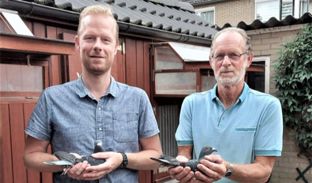 Ruben Bakker en Henk Bakker, winnaars van de Grand Prix Issoudun