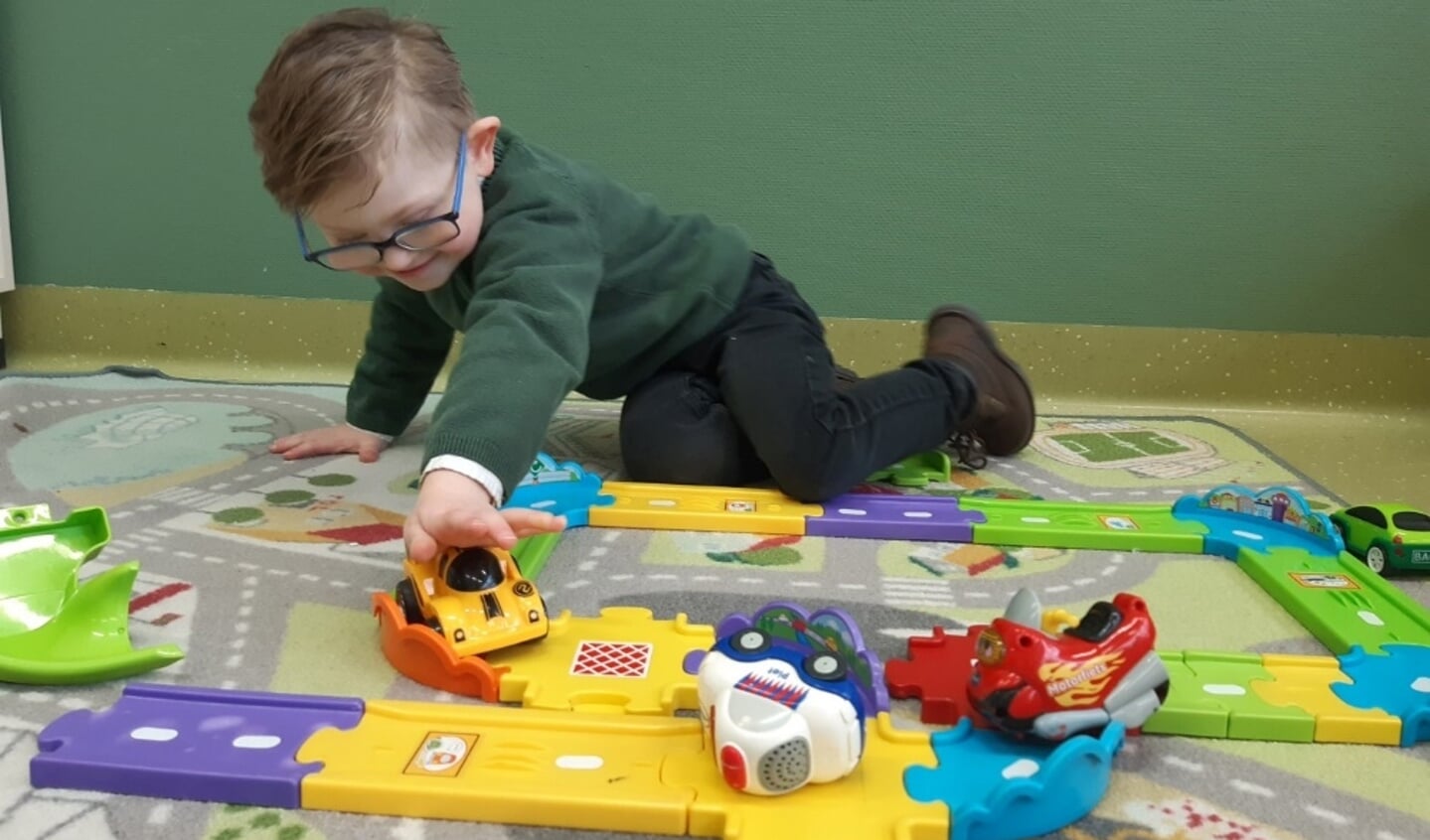 Er wordt gewerkt aan de zelfstandigheid van de kinderen.