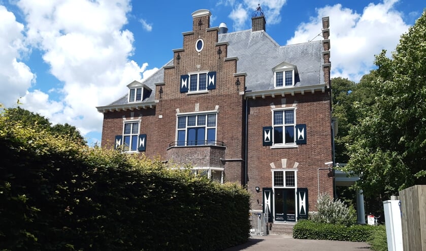 Het monumentale landhuis op landgoed Leusderend. 