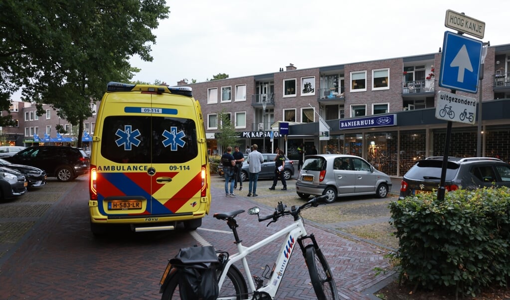 Na het schietincident zocht iemand zijn toevlucht in winkelcentrum Kerckebosch. De omgeving van het Christelijk College werd afgezet.